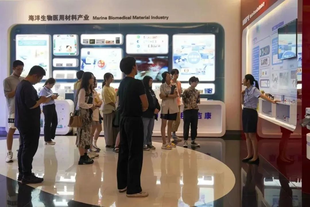 走访调研明月海藻集团